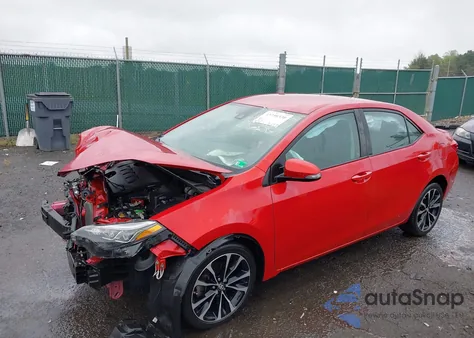2017 Toyota Corolla Se from USA, damaged, VIN 2T1BURHE1HC854434